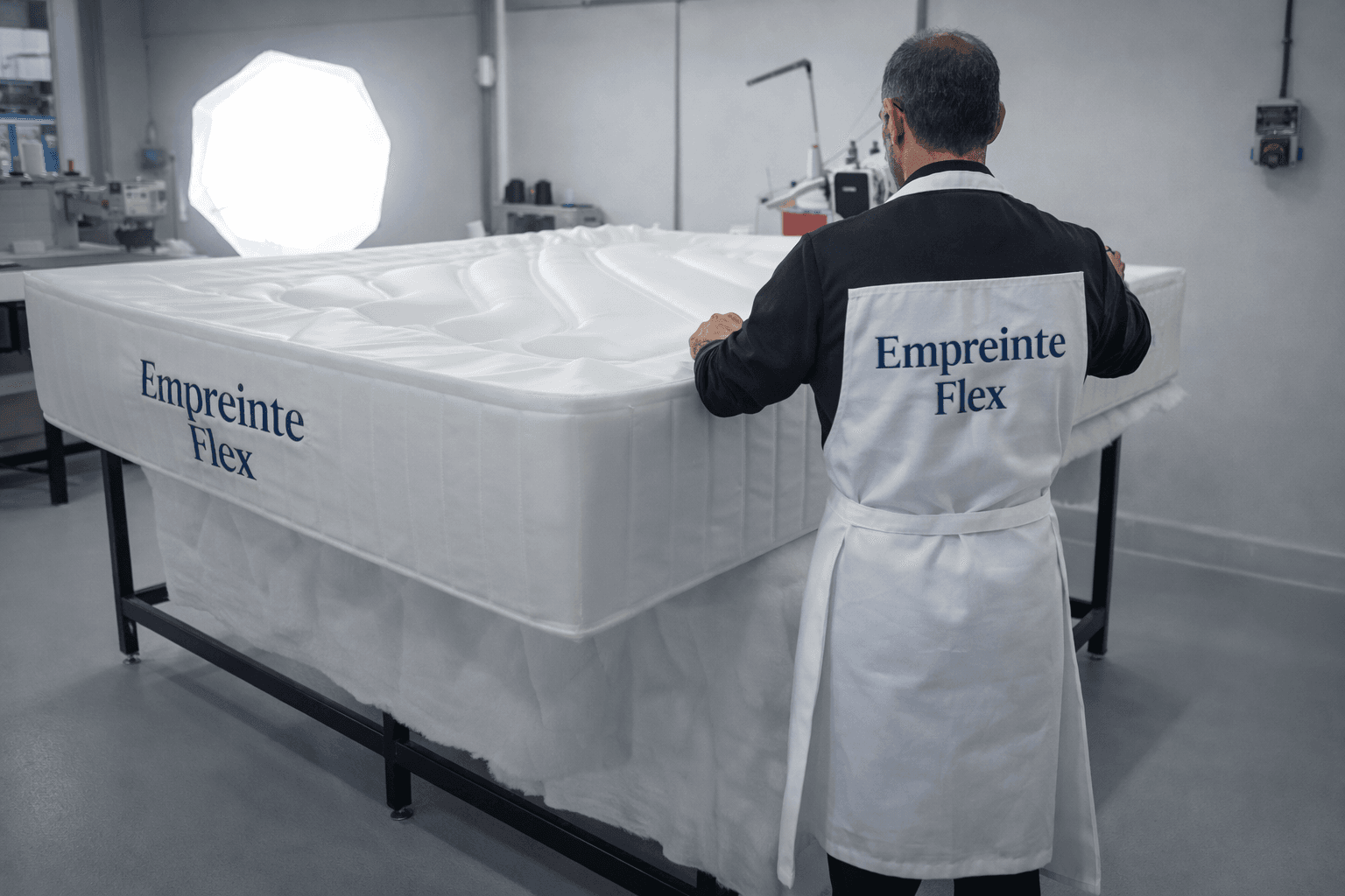 Repos sur un matelas Empreinte Flex